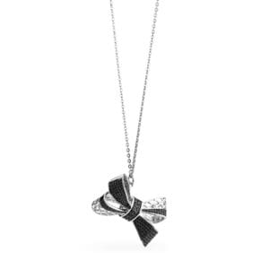 Collana Fiocco Rosato