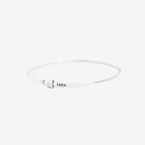 Bracciale Bangle Essentials con Stopper in argento