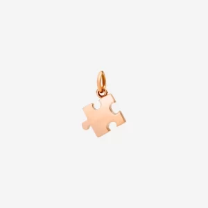Ciondolo Dodo Puzzle oro rosa destro
