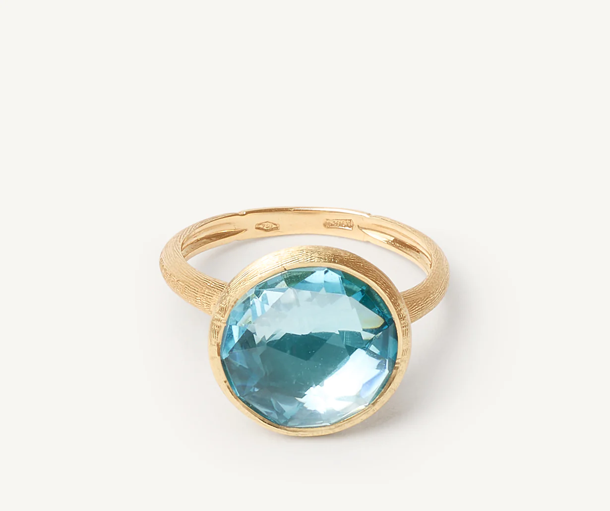 anello marco bicego jaipur topazio azzurro