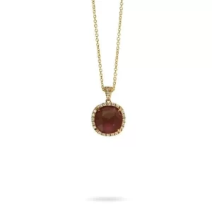 cb1538-b2-tr01 Collana Marco Bicego Jaipur in oro giallo e tormalina rosa