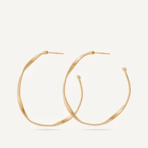 orecchini hoop oro giallo