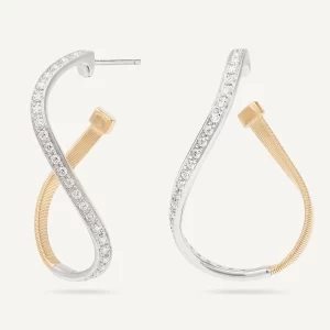 orecchini marco bicego con diamanti