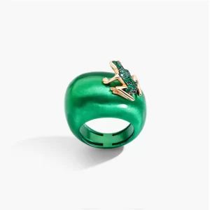 DADA ARRIGONI METAL VERDE RANA SMERALDI